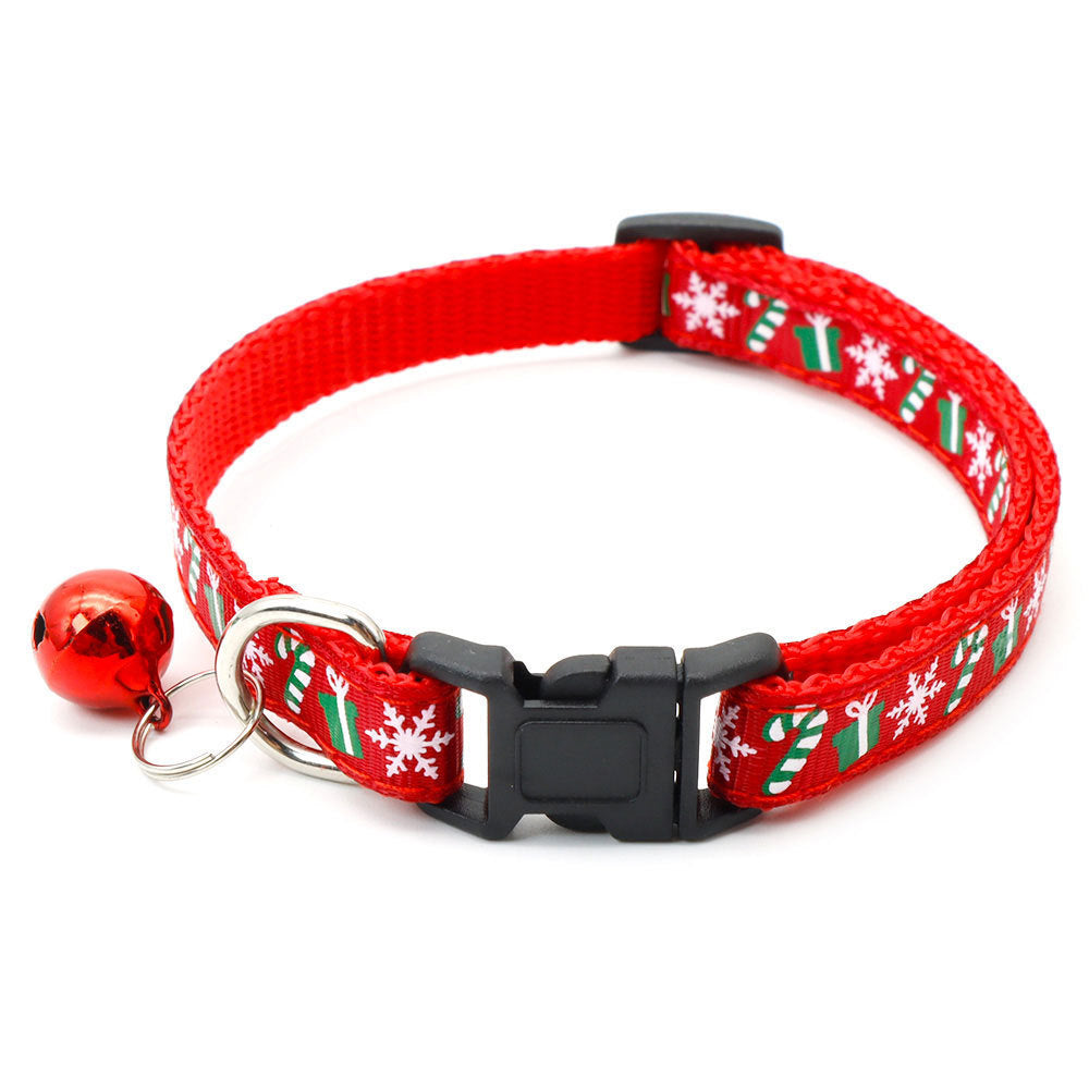 Christmas Bell Dog With Pet Collar Decoration
